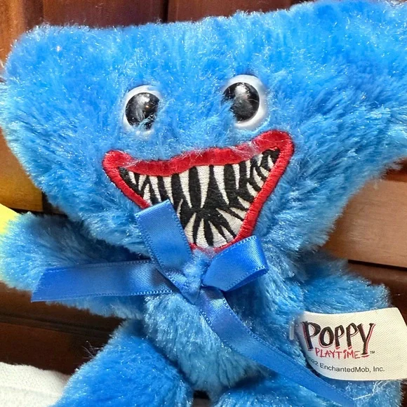 Scary Huggy Wuggy Poppy Playtime Plush 8" Stuffed Animal Soft Toy - Picture 2 of 7